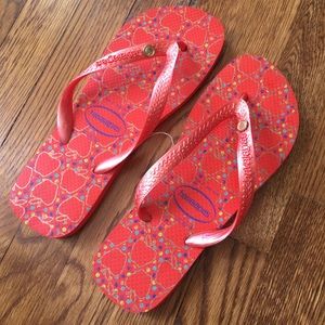 Top Havaianas | Apples and Dots Flip Flops USA 9